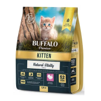 Сухой корм Mr. Buffalo для котят Индейка 1,8 кг