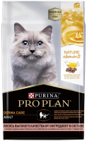 Purina Pro Plan Nature Element Derma Care Сухой корм для кошек, лосось, 1,4 кг