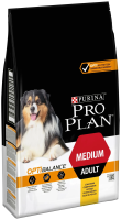 Сухой корм Pro Plan для взрослых собак средних пород, с высоким содержанием курицы 7 кг