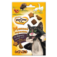 Лакомство для кошек Мнямс Мясной карнавал Утка, Индейка, Курица 50г
