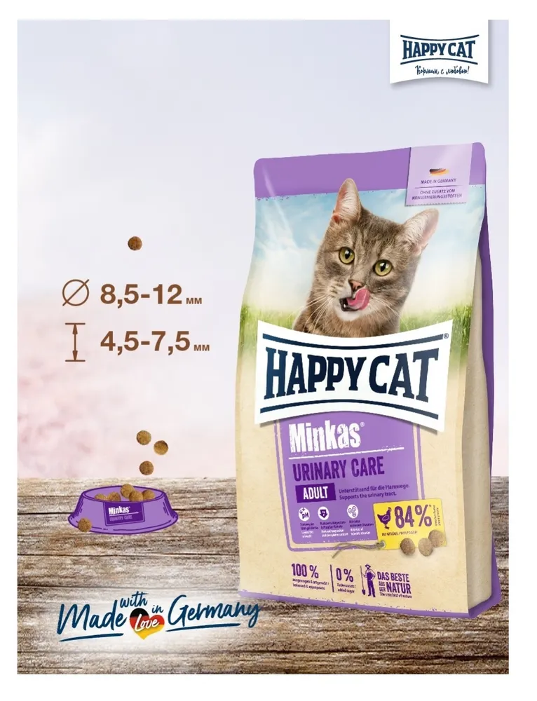 Cat urinary корм для кошек. Happy Cat Minkas Urinary. Сухой корм для кошек с мкб. Happy Cat для мкб. Корм Хэппи Кэт для котят.