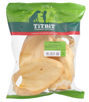 Титбит 007464 Лакомство для собак Ухо говяжье XXL
