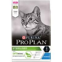 PRO PLAN STERILISED Сухой корм для стерилизованных кошек и кастрированных котов, с кроликом, 12 кг (10+2 кг)