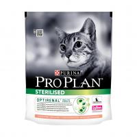 Purina PRO PLAN Sterilised Сухой корм для стерилизованных кошек с лососем, 400 г