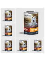 Влажный корм Mr.Buffalo взрослых для собак Говядина и печень 6*400г