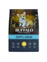 Mr.Buffalo Puppy & Junior Сухой корм для щенков и юниоров с курицей, 2 кг
