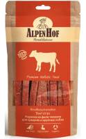 АльпенХоф A525 Лакомство д/средних и крупных собак Нарезка из филе теленка 80г