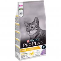 Сухой корм Purina Pro Plan для кошек с избыточным весом, индейка, пакет, 1,5 кг