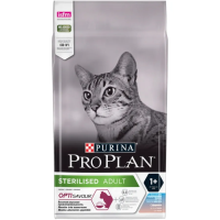 Сухой корм Pro Plan Cat Adult Sterilised для стерилизованных кошек с треской и форелью - 1,5 кг