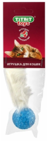 Игрушка для кошек Титбит Хвост кроличий