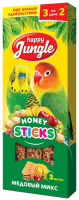 Палочки для птиц микс 3 вкуса 3шт, Хэппи Джангл J207