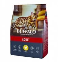 Mr.Buffalo Adult сухой корм для кошек с курицей 1,8кг