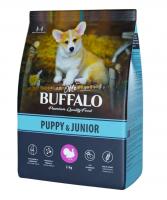 Mr.Buffalo Puppy & Junior Сухой корм для щенков и юниоров с индейкой, 2кг