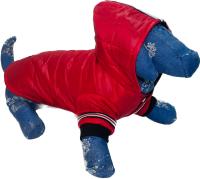 Спортивный водонепроницаемый теплый жилет для питомцев красный S