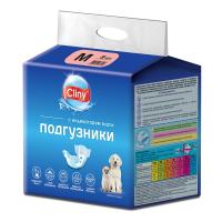 Экопром Cliny K203 Подгузники д/собак и кошек M 5-10кг 9шт