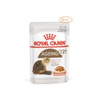 Royal Canin Ageing 12+  Консервированный корм для кошек старше 12 лет,  в соусе 28x85г.