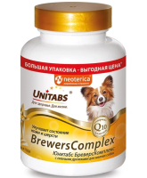Экопром U2032 Юнитабс BreversComplex с Q10 Витамины д/мелких собак с пивными дрожжами 200таб