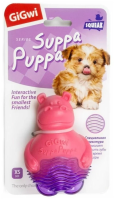 Игрушка для собак GiGwi "Suppa Puppa" Бегемотик с пищалкой 10см