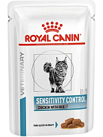 Влажный корм Royal Canin Sensitivity Control для кошек при пищевой аллергии и непереносимости 85 г
