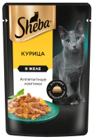 Влажный корм Sheba для кошек курица в желе  28х75