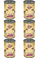 Влажный корм Delish для собак индейка 6*400 гр