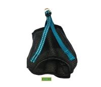 Шлейка - жилет 5743МВ FRESH LINE    черная с морской волной  М