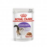 Royal Canin Sterilised Консервированный корм для стерилизованных кошек, кусочки в соусе, 85 г