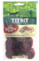 Лакомство Титбит для собак Нарезка Филейная Колбасный двор 80 г