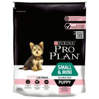 PRO PLAN OPTIDERMA Сухой корм для Щенков мелких и карликовых пород, с лососем и рисом, 700 г