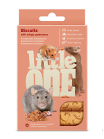 Лакомство Литтл Ван Бисквиты с хрустящим гаммарусом для хомяков, крыс, мышей и песчанок 5х7г
