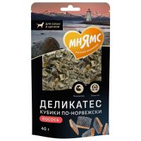 Лакомство для собак "Кубики по-норвежски" 40 г., Мнямс Деликатес