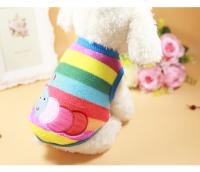 Свитер флисовый радужный XS