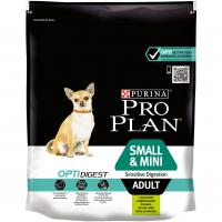 Purina Pro Plan Dog Optidigest Сухой корм для собак мелких пород с чувствительным пищеварением, ягнёнок и рис, 700 г