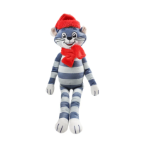 Мягкая игрушка для собак, Кот Матроскин из м/ф Простоквашино, 40 см, Triol