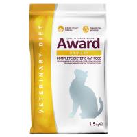 Сухой ветеринарный корм для кошек при МКБ струвитного типа 1,5 кг Award Veterinary Diet URINARY 