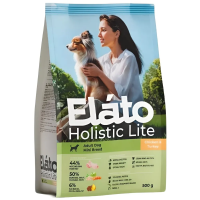 Сухой корм Элато Holistic Lite для собак мелких пород Курица и Индейка 500г