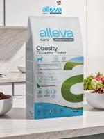 Корм Alleva Care Dog Adult Obesity Glycemic Control сухой диетический корм для взрослых собак 2 кг