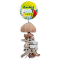 Игрушка Bambini Pets для крупных попугаев "Многогранная" 45 см 