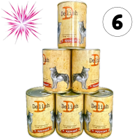 Влажный корм Delish для собак курица 6*400 гр