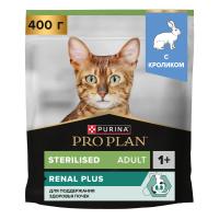 Purina PRO PLAN STERILISED Сухой корм для стерилизованных кошек, с кроликом, 400гр 