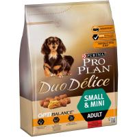 Purina Pro Plan Duo Delice Сухой корм для собак мелких и карликовых пород, говядина с рисом, 2,5 кг