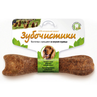 Зубочистики 95 г косточка жевательная для собак средних пород 10-25 кг курица