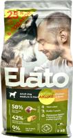 Сухой корм Элато Holistic для собак средних и крупных пород Курица и Утка 2кг + 25% в подарок