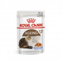Royal Canin Ageing 12+ Консервированный корм для кошек старше 12 лет, в желе 28x85г.