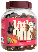 Лакомсво Little One для грызунов витамин C 180 г банка