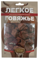 Деревенские лакомства для собак Легкое говяжье 50г