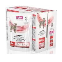 Purina PRO PLAN Veterinary Diets DM Консервированный корм для кошек при сахарном диабете, говядина в соусе, 10 х 85 г