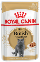 Royal Canin British Shorthair Консервированный корм для взрослых кошек породы Британская короткошерстная, 85 г