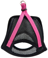 Шлейка -жилет 5743М FRESH LINE    черная с малиновым М