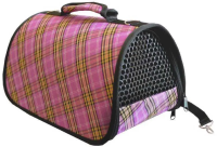 55082 Сумка-кофр "Шотландка" 43*25*24 см